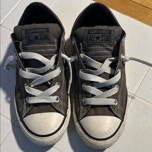 Converse Kids Grey and Black Converse sneakers
